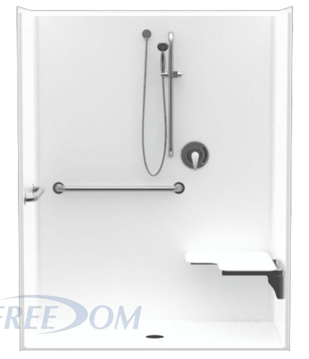 ADA Compliant shower requirements for Commercial use